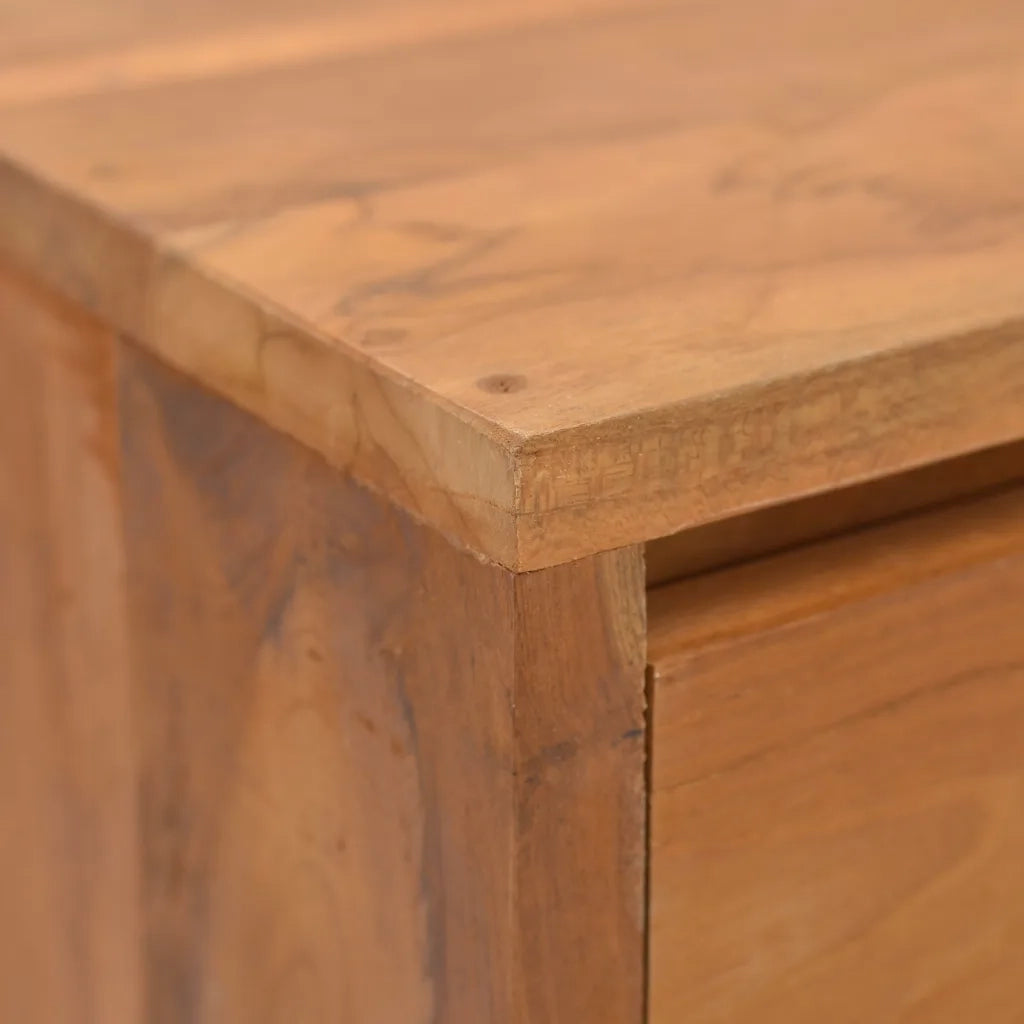 Comodino 20x35x50 cm in Legno Massello di Teak 326122