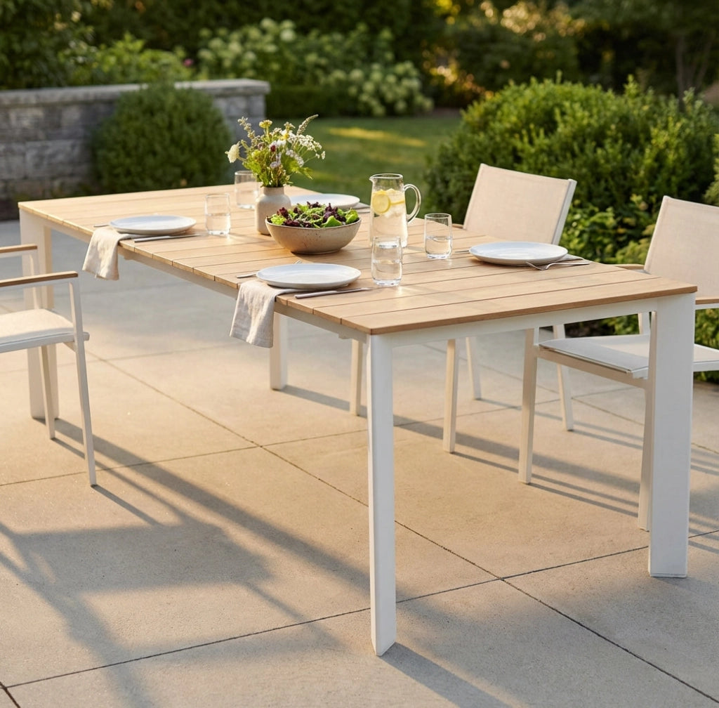 Tavolo da giardino allungabile 210/275x100 - FAELAN