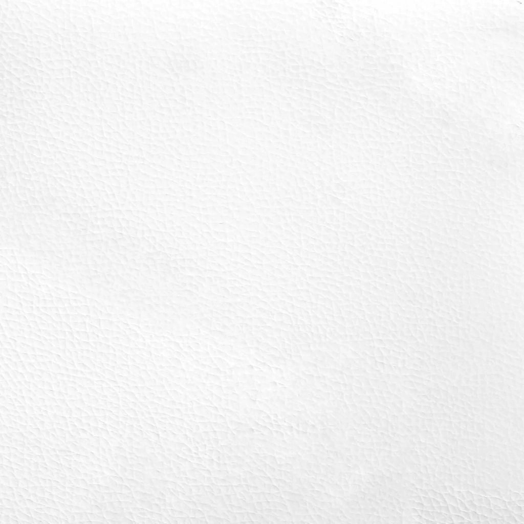Pouf contenitore Bianco 40 x 40 x 45 cm Pelle sintetica 876817