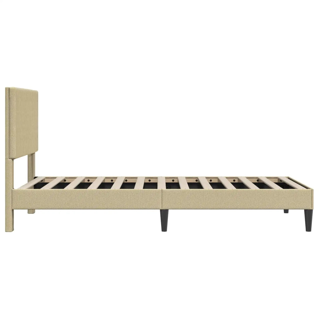 Struttura del letto-Giroletto Grigio Verde Chiaro 90 x 200 cm