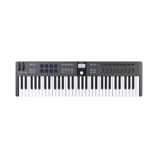 Tastiera controller arturia kle61mk3b keylab essential 61 mk3 black