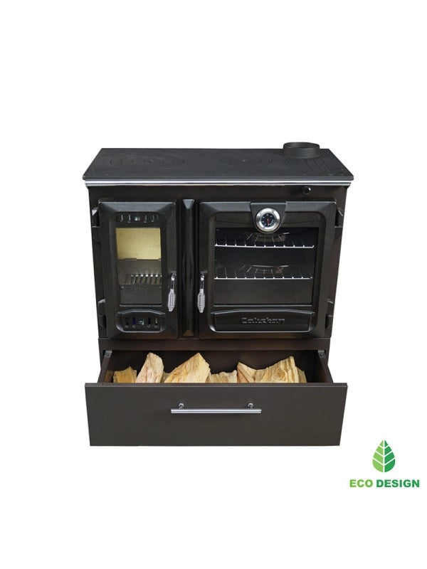 Stufa a legna indipendente con forno - 216 Box