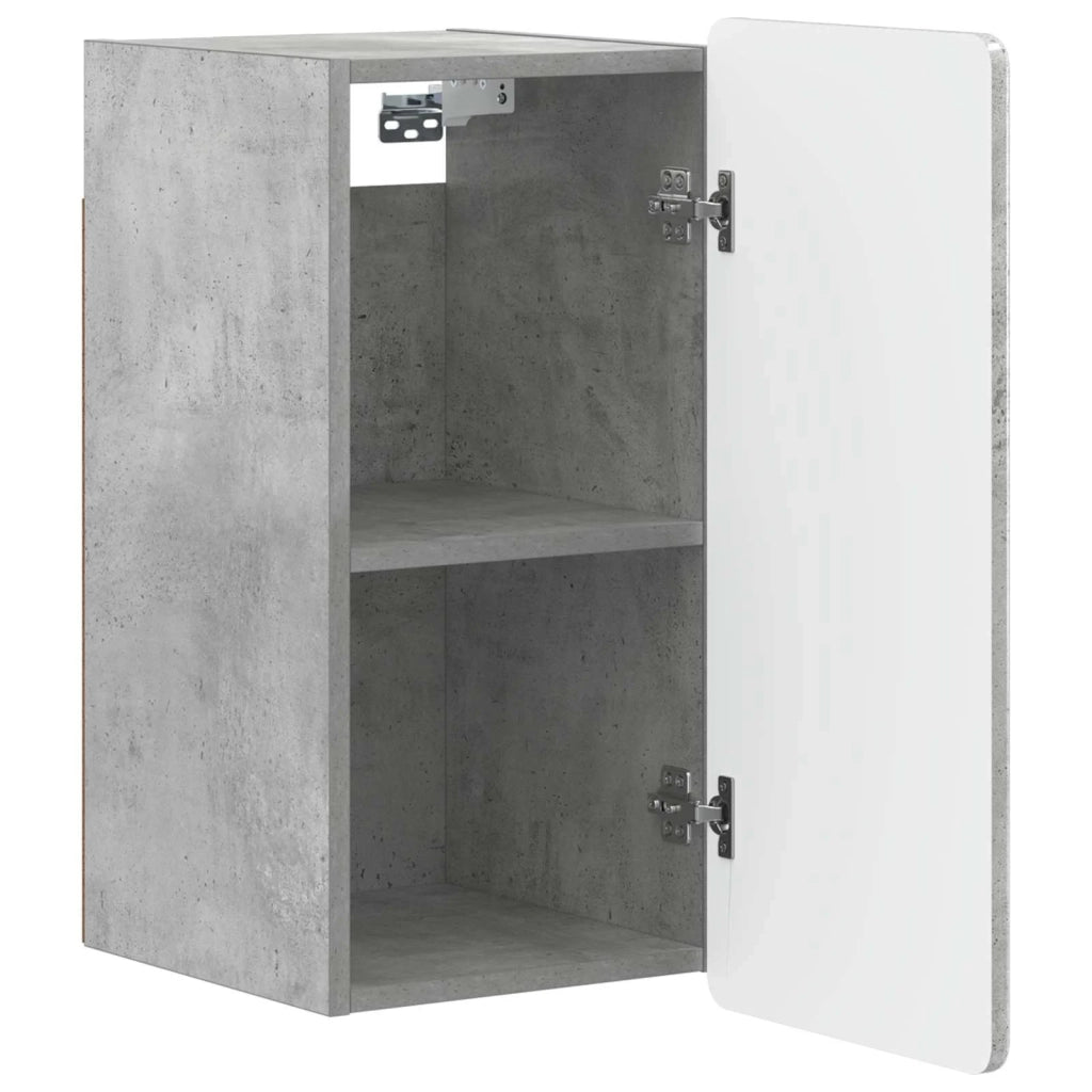 Armadio da bagno a muro ZWOLLE Grigio Cemento 30 x 31 x 63 cm 896368