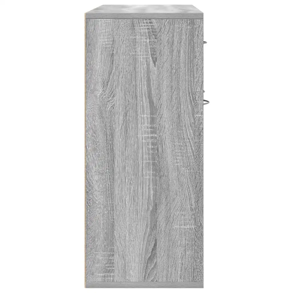 Credenza | Madia | Buffet da pranzo | Armadio da pranzo Grigio Sonoma 88x30x70 cm in Legno Ingegnerizzato
