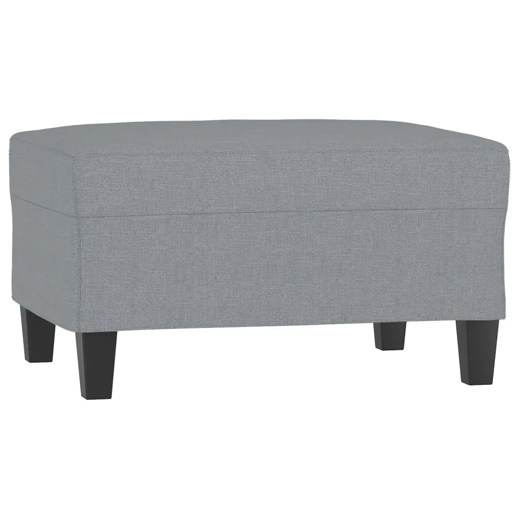 Set Divani 4 pz con Cuscini Grigio Chiaro in Tessuto 3201640