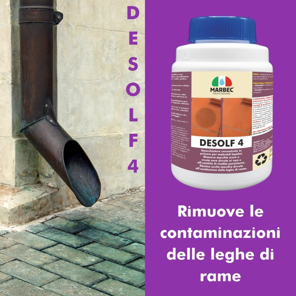 Smacchiatore per materiali lapidei DESOLF4   1KG