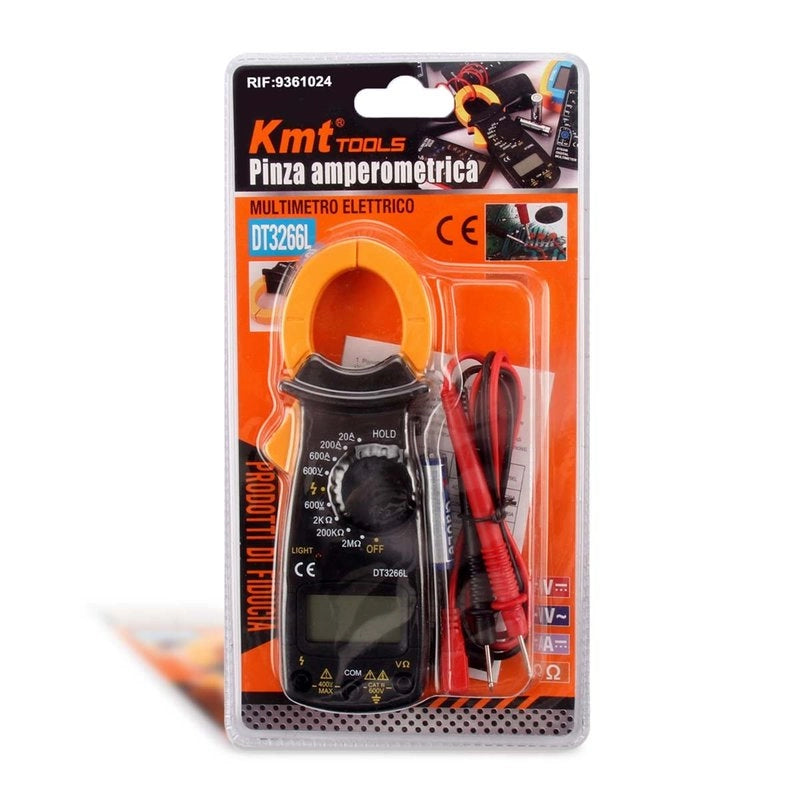 Pinza amperometrica, Conteggi Pinza Amperometrica DC AC Automatico