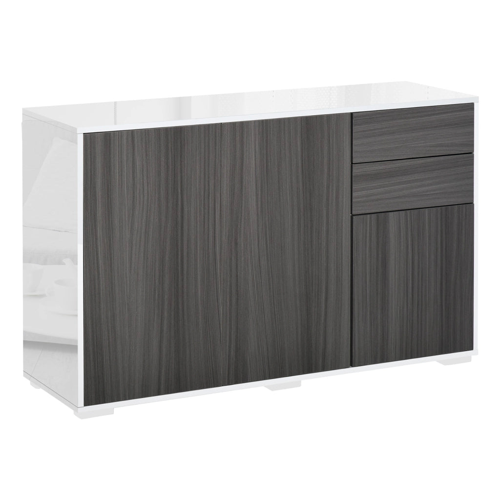 Mobiletto con Cassetti e Ante ¨C zephmum ¨C Grigio 60x30x72