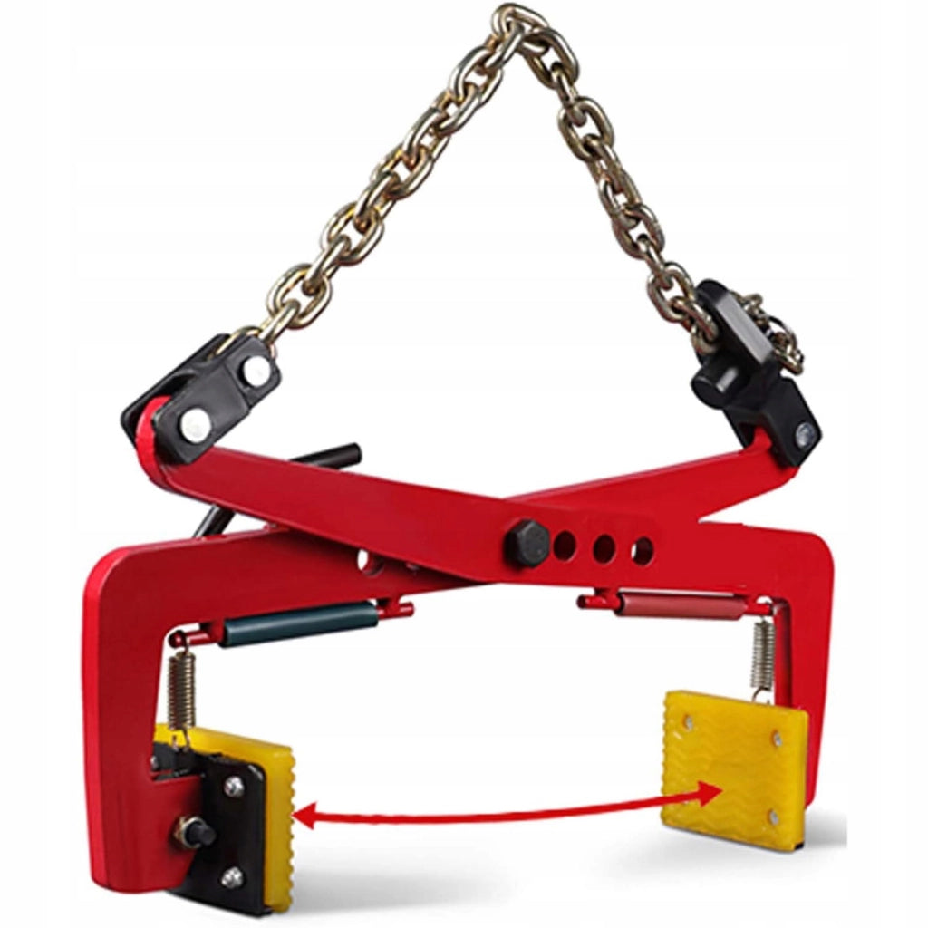 Morsetto LiftGrip ProClamp 500 – Capacità 500 kg, Apertura 33–70 cm | Trasporto Manuale e Meccanico