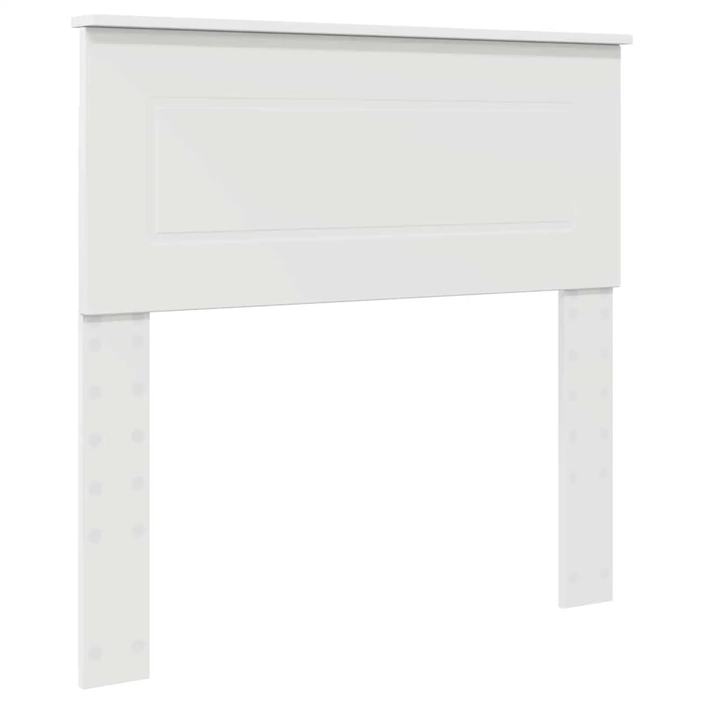 Struttura del letto Bianco 75 x 190 cm Legno multistrato 3407940