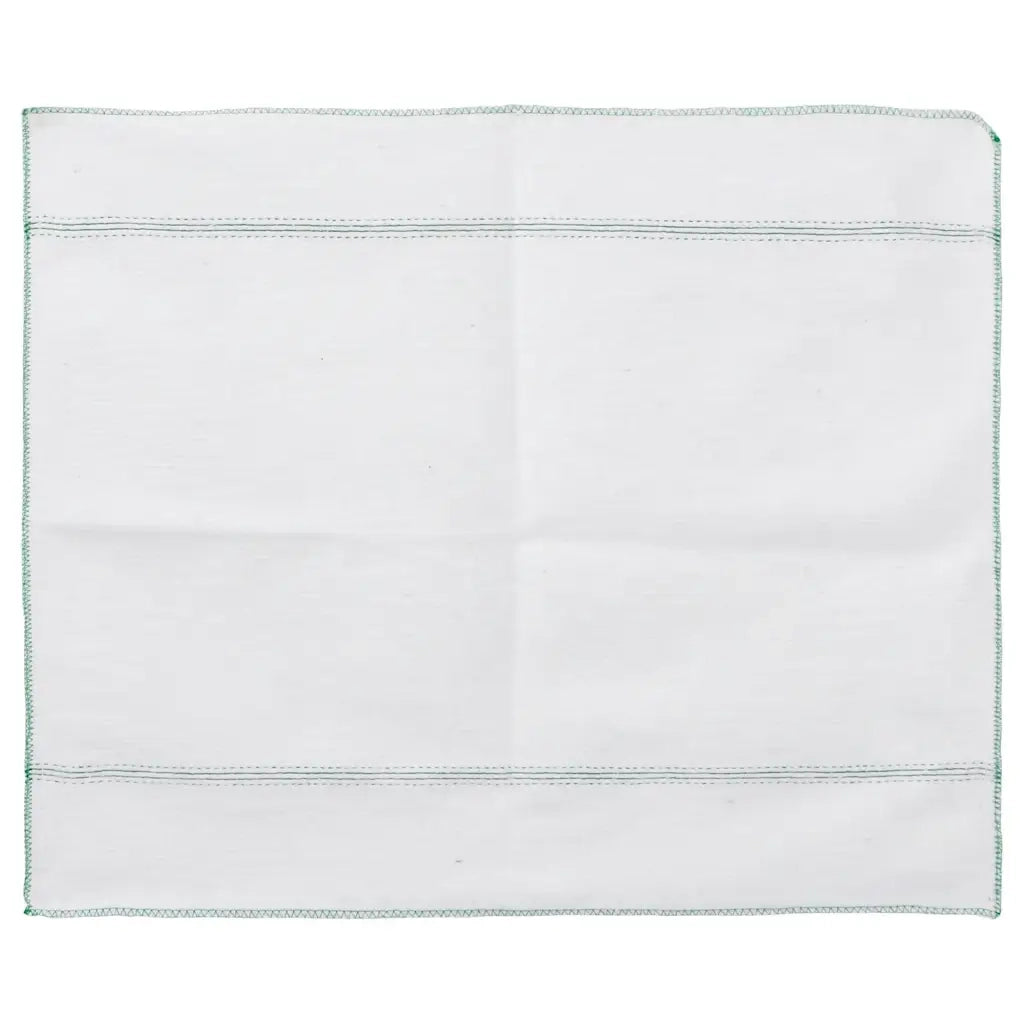 Panni per la Pulizia 10 pz Righe Bianche e Verdi 50x60 cm CFW8009387