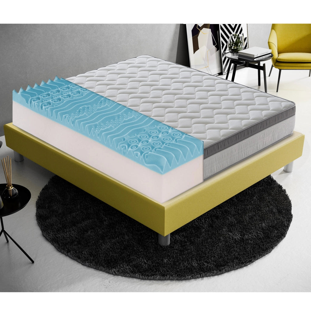Materasso Matrimoniale 180x200 in memory Foam  Alto 26 cm  9 Zone differenziate