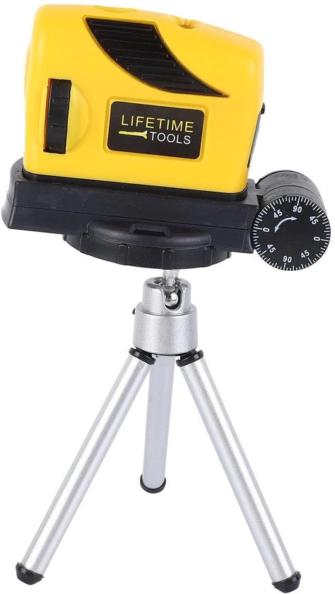 Livello laser 360° a infrarossi con stativo verticale orizzontale - funzione di livellamento automatico - range di misura 5 metri - livello di precisione