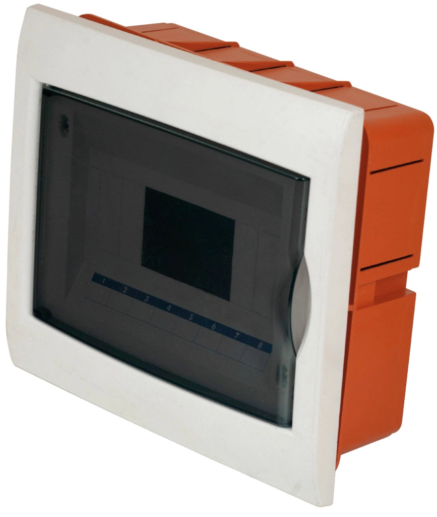 CENTRALINO DA INCASSO IP40 mm. 255x215x75  8 MODULI