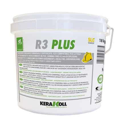 COLLA PER TAPPETI PVC/GOMMA 'R3 PLUS' KERAKOLL 5 Kg - 5 kg