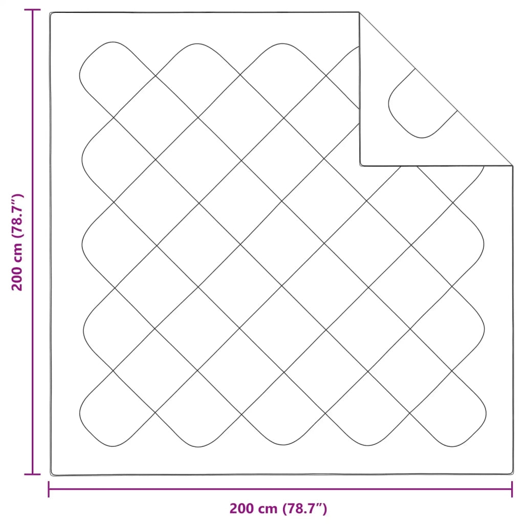 Piumone con cuscino 3 pcs Bianco Microfibra 3377420