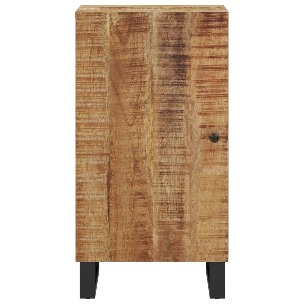Credenza con Anta-Buffet-Armadio da cucina 40x31x75 cm in Legno Massello di Mango