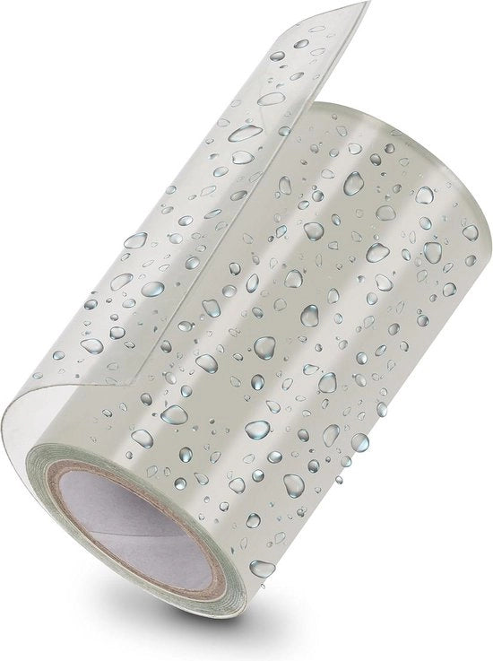 Tape Acqua-Resistente - 10cm x 150cm - Tubi Piscina - Estremamente Resistente - Nastro di Ricarico di Emergenza - Autoadesivo - Nastro di Ricarico Sott'Acqua