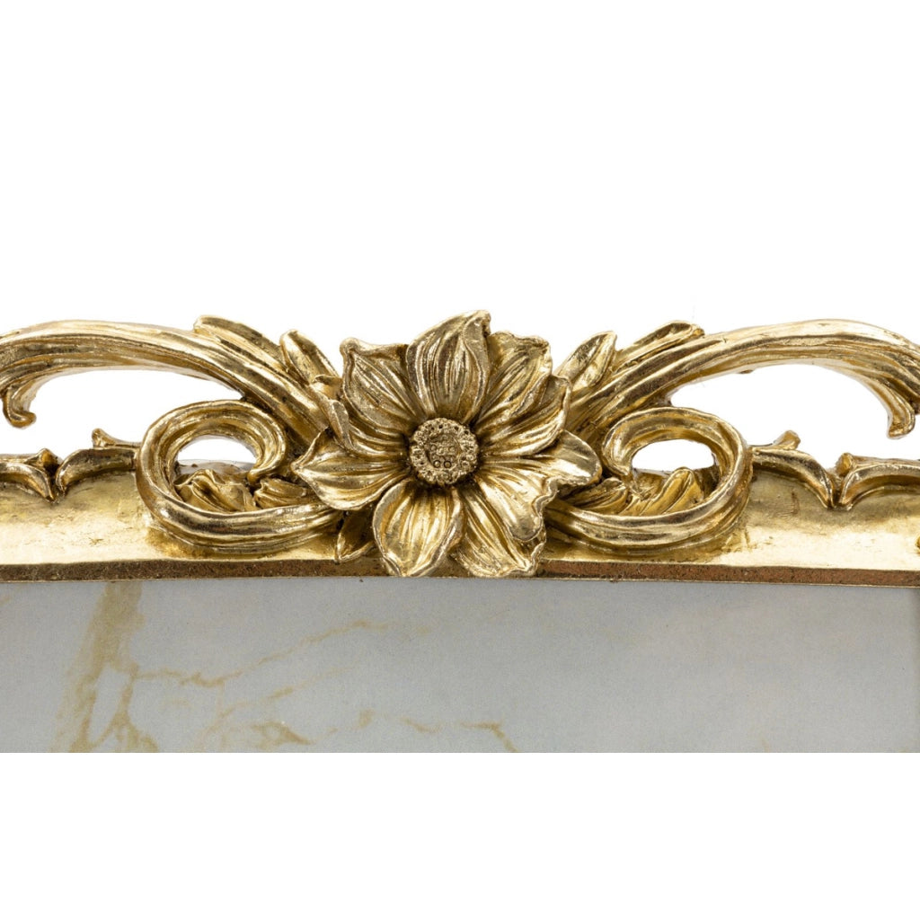 Cornice portafoto Classic oro dal profilo tradizionale 15x20 cm