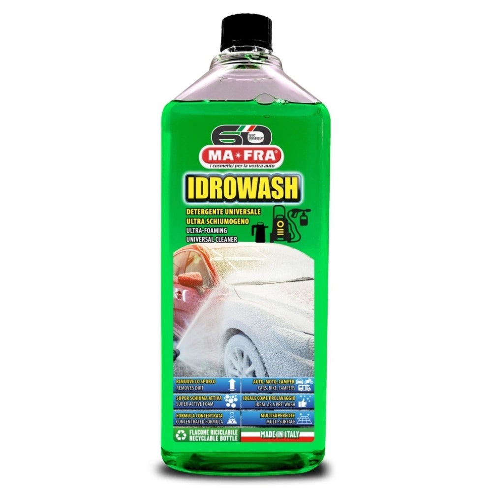 Mafra idrowash detergente ultra schiumogeno concentrato auto, moto e camper 1l