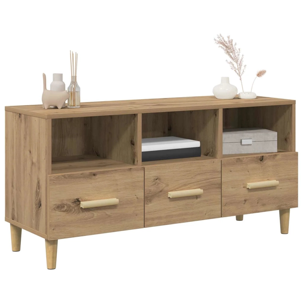 Mobile TV Rovere Artigianale 102 x 36 x 50 cm Legno multistrato 8004200