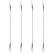 Corde con Moschettone 4 pz Gomma 310252