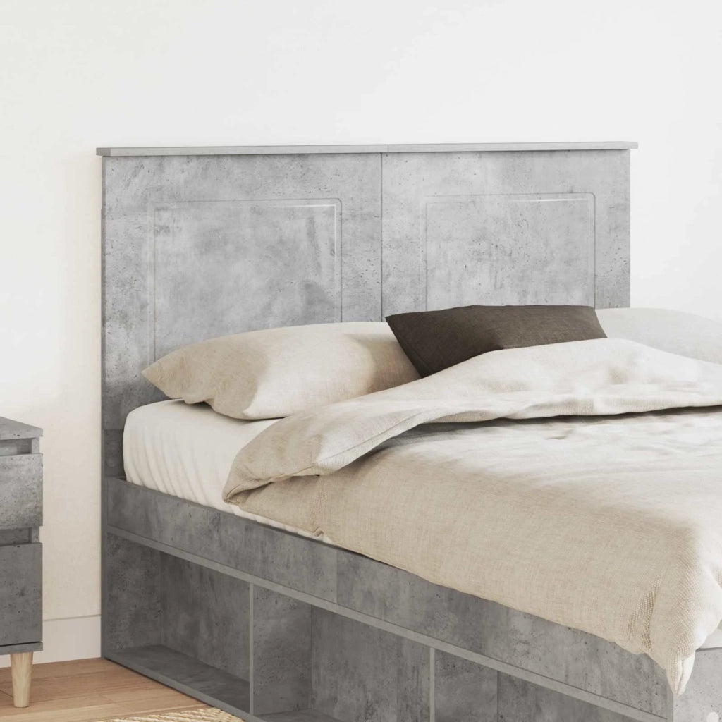 Testiera Grigio Cemento 100 cm Legno ingegnerizzato 887663