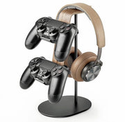 Controller e Cuffia da Gioco in Alluminio e Legno - Accessori per Ufficio Universali