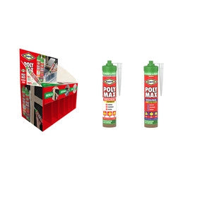 BOSTIK POLYMAX ORIGINAL ESPOSITORE MISTO 12PZ- 1,0 pz