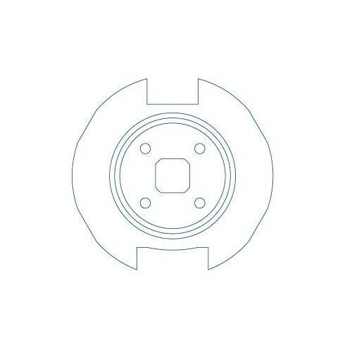 ADATTATORE DEPRAT 62 VDS 43380/065 AUTOMAZIONE AUTOMATISMI ORIGINALE GARANZIA
