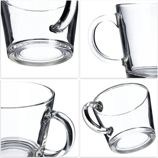 Set di bicchieri da caffè in vetro di alta qualità – set di 6 bicchieri da caffè in vetro di lusso 

Modello: 
Capacità: 
Materiali: 
Dimensioni: 
Peso: 
Colore: 
Garanzia: