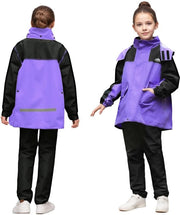 Impermeabile giacca per bambino - Abbigliamento impermeabile per bambini - Leggero e unisex - Set di pantaloni e giacca - Ideale per attività all'aperto - Adatto per bambini di 8-14 anni