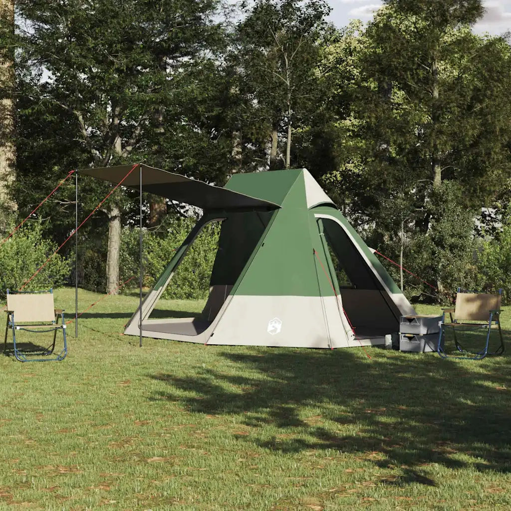 Tenda da campeggio con tetto-Tenda per Escursionismo Verde 482 x 360 x 227 cm taffet¨¤