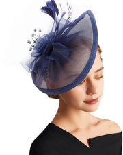 Fascinatore per Signora - Cappello Vintage - Leggero - Cappello a Pizze - Cocktail Party - Look Elegante