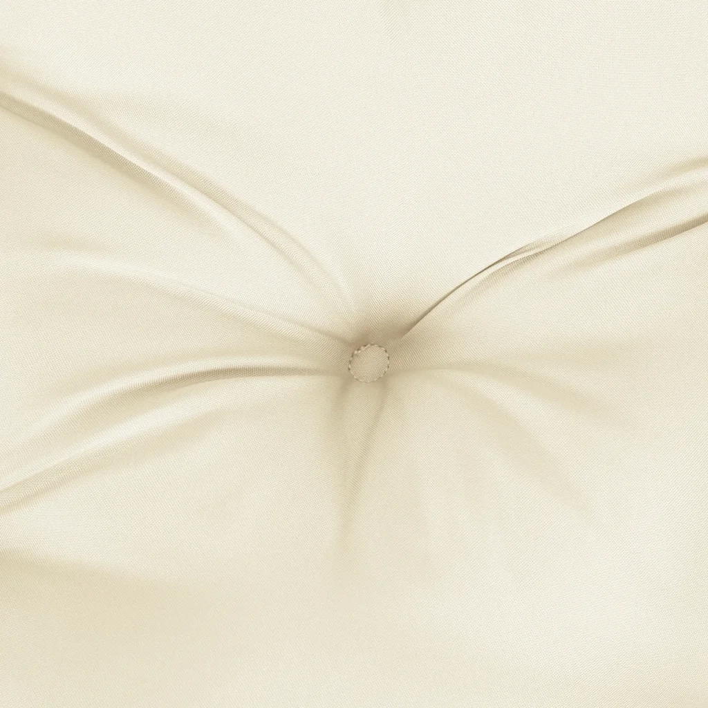 Cuscino per Panca | Cuscini per sedie Bianco Crema 120x(50+50)x7cm Tessuto Oxford
