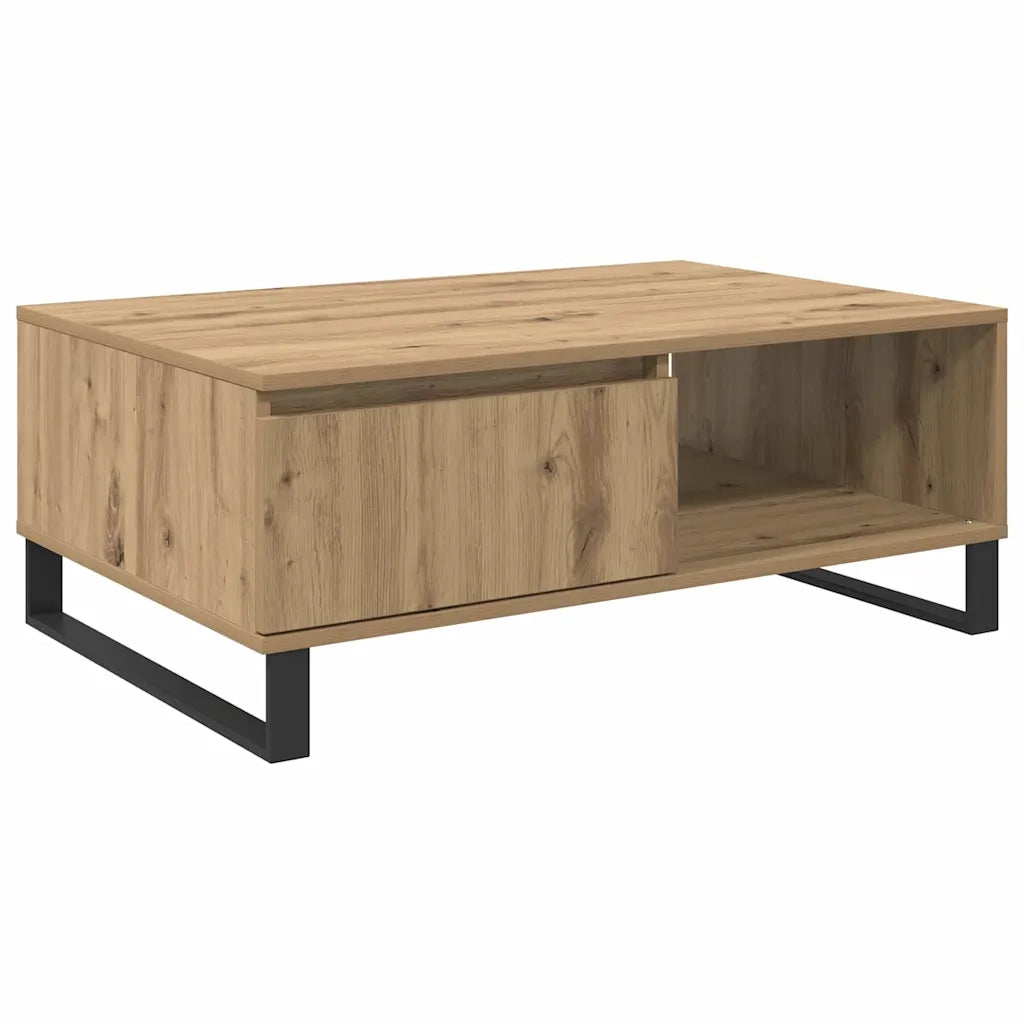 Tavolino da salotto Rovere artigianale 90 x 60 x 35 cm 882590