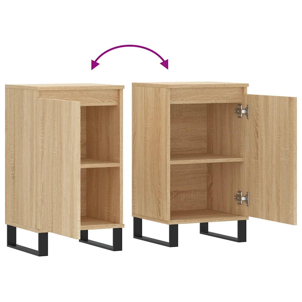 Credenza-Buffet-Armadio da cucina Rovere Sonoma 40x35x70 cm in Legno Multistrato 673375