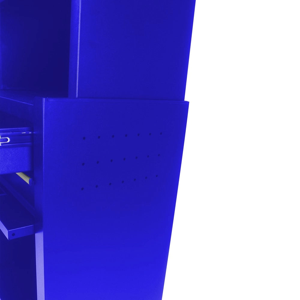 Cassettiera Mobile da Lavoro su Ruote 2 in 1 ¨C MINIMAL ¨C Blu, 6 Cassetti