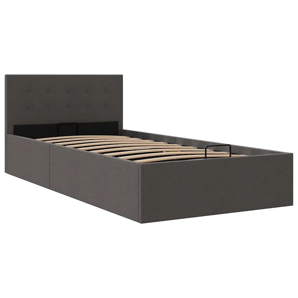 Giroletto Idraulico Contenitore Grigio Scuro Tessuto 90x200cm 285570