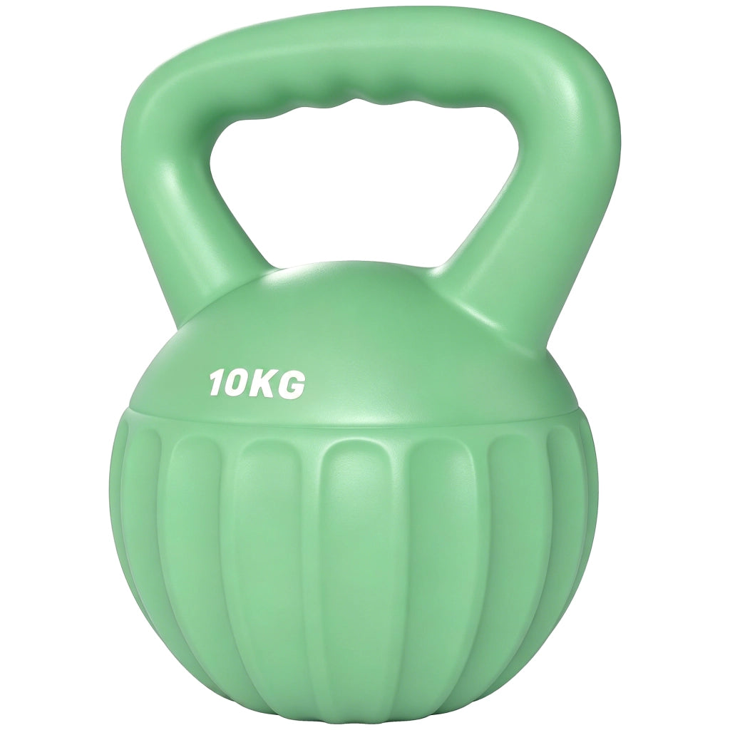 Kettlebell 6 kg ¨C Minimal ¨C Verde 21x21x27 cm