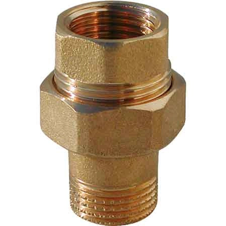 RACCORDO DIRITTO GIALLO 3 PEZZI 3/4 - MADE IN ITALY
