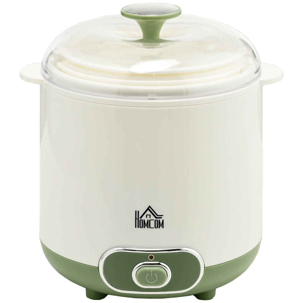 Macchina per Yogurt ¨C Xylo ¨C 1,5 L con Filtro e Coperchio, 20 W, Bianco