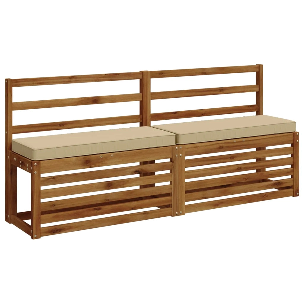 Cuscini per Panchina a 2 Pezzi VUGHT 2 pcs 100% Poliestere 950441