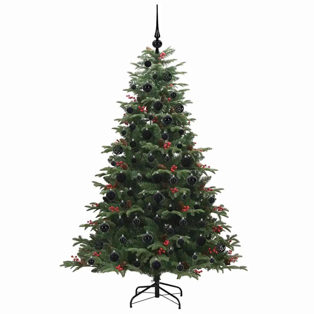 Albero di Natale artificiale con 300 LED Verde 180 cm 3395551