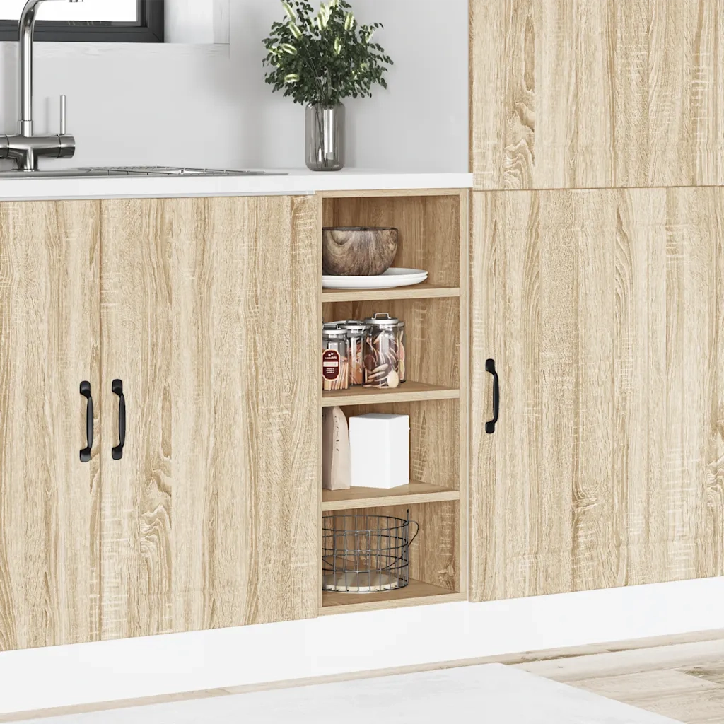 Pensile da cucina | Armadio Inferiore ¡°Riga¡± Rovere Sonoma 30x44,5x81,5 cm