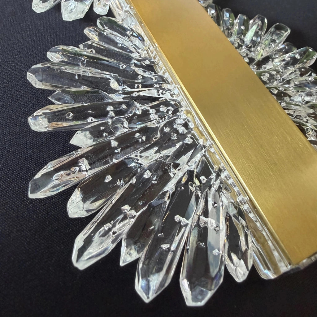 Lampada Da Soffitto Led G148-2cp Gold Brush