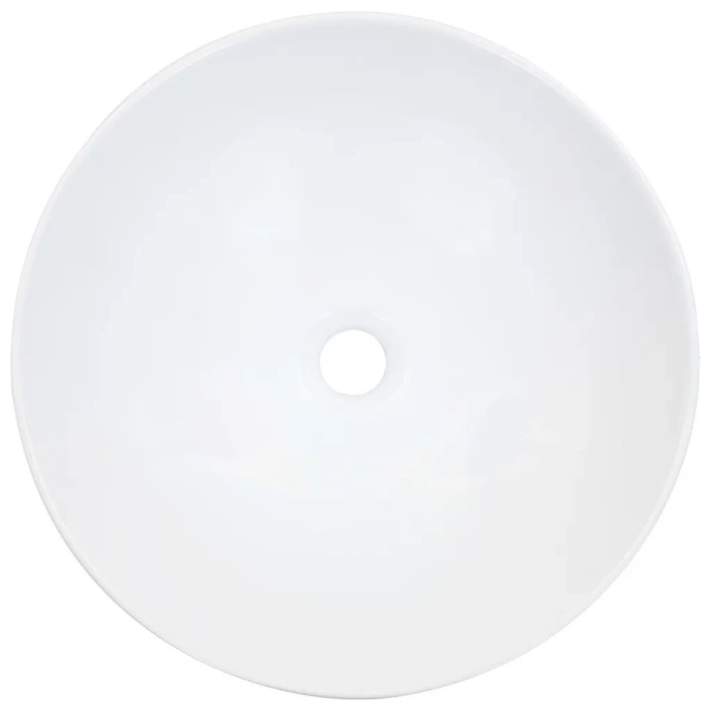 Lavandino 41x12,5 cm in Ceramica Bianco 143907