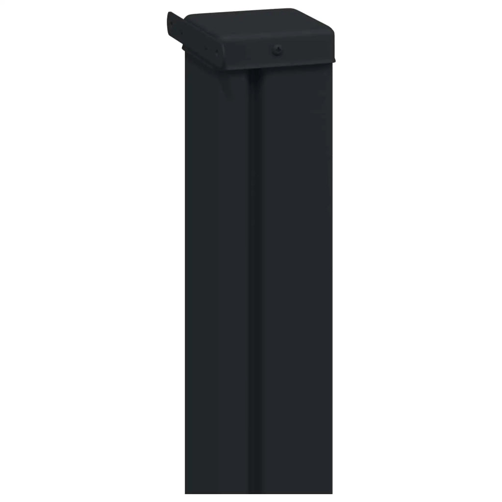 Tenda laterale retrattile-Tenda parasole per balcone Grigio 500 x 200 cm Poliestere