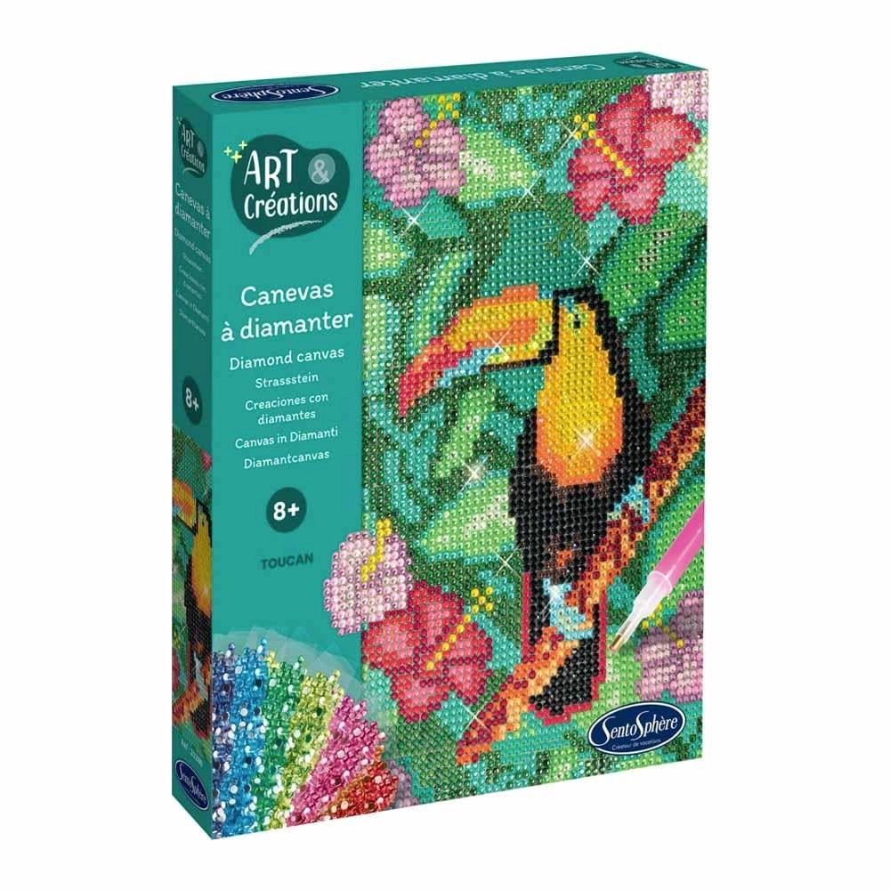 Sentosphere - Art & Creations - Canevas a Diamanter - Toucan