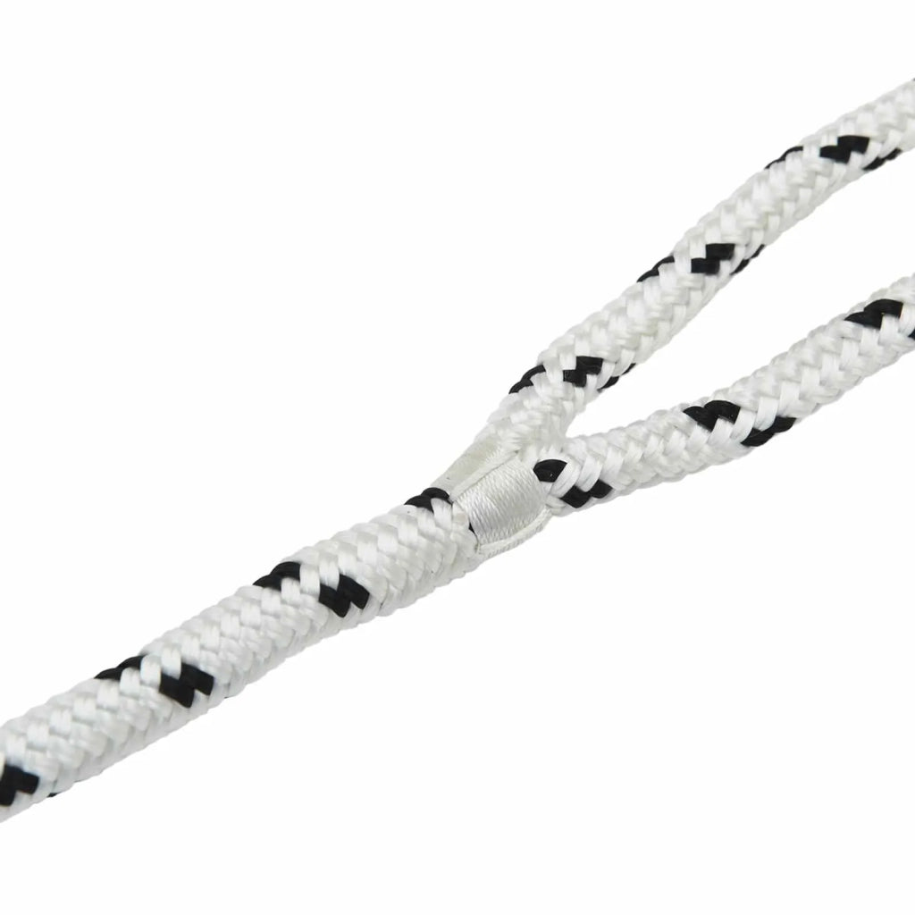 Corda da Barca 9 m 1 Bianco e Nero Poliestere 42029752